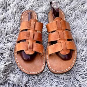 Melissinos Art The Poet Caesar Hand Made Leather Sandals Athens Greece Handmade